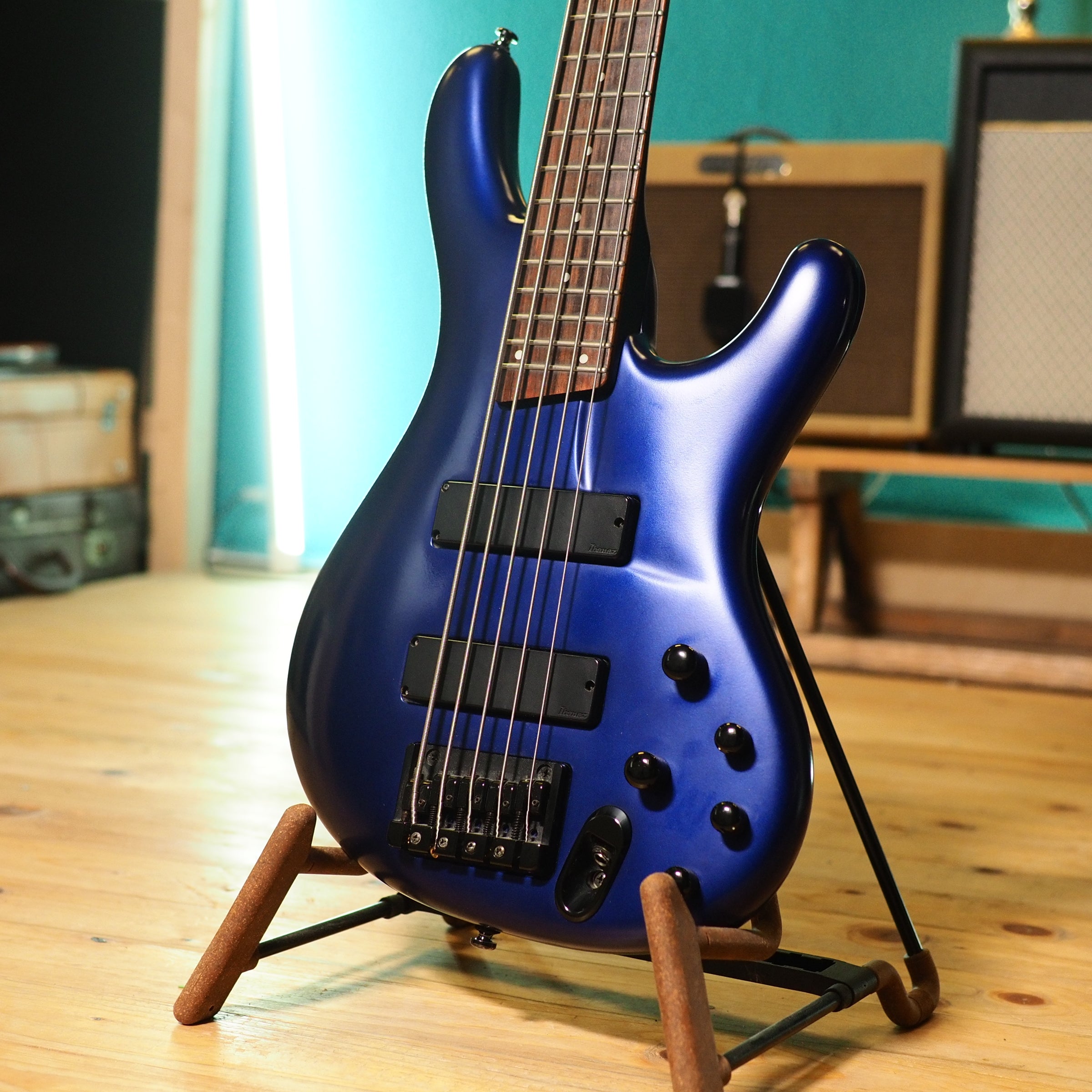 Ibanez EDB605 Ergodyne Bass - Jewel Blue – wurst.guitars