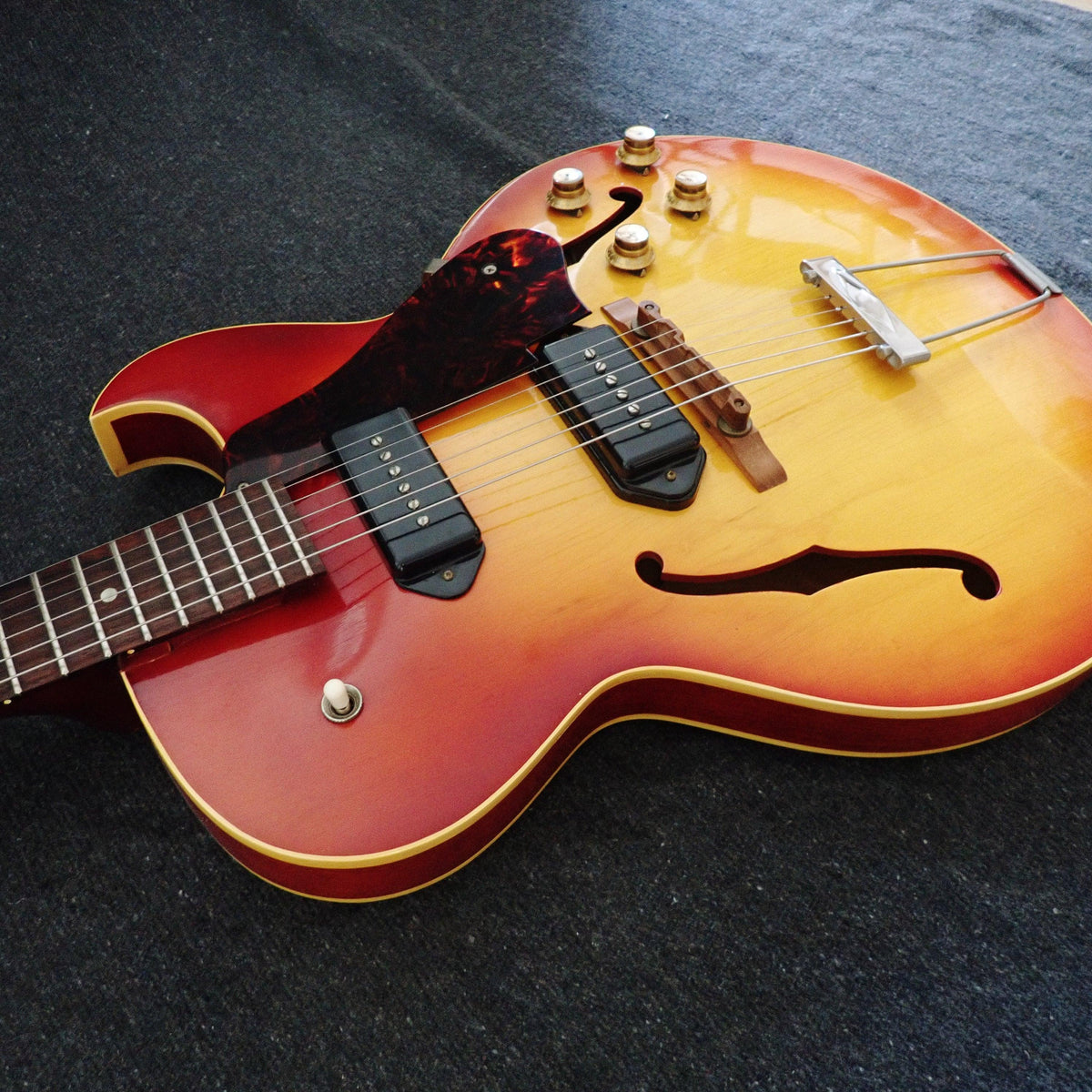 最終値下げ／1963年製 Gibson ES-125【ハカランダ指板】リフレット Gibson ES-125 TDC Sunburst near MINT from 1963 – wurst.guitars