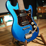 Load image into Gallery viewer, Teisco from the 60s in metallic blue
