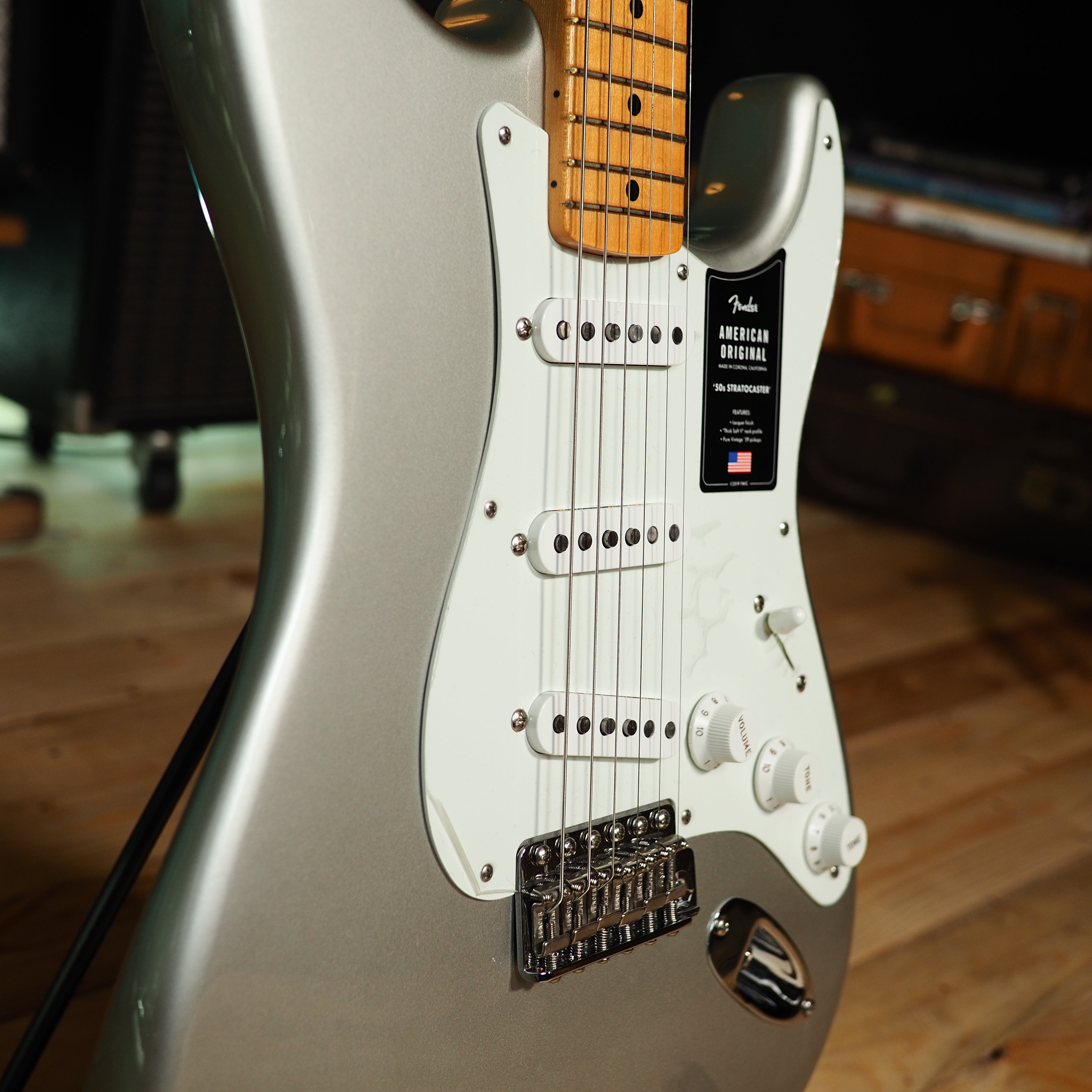 Fender American Original 50s Stratocaster Inca Silver