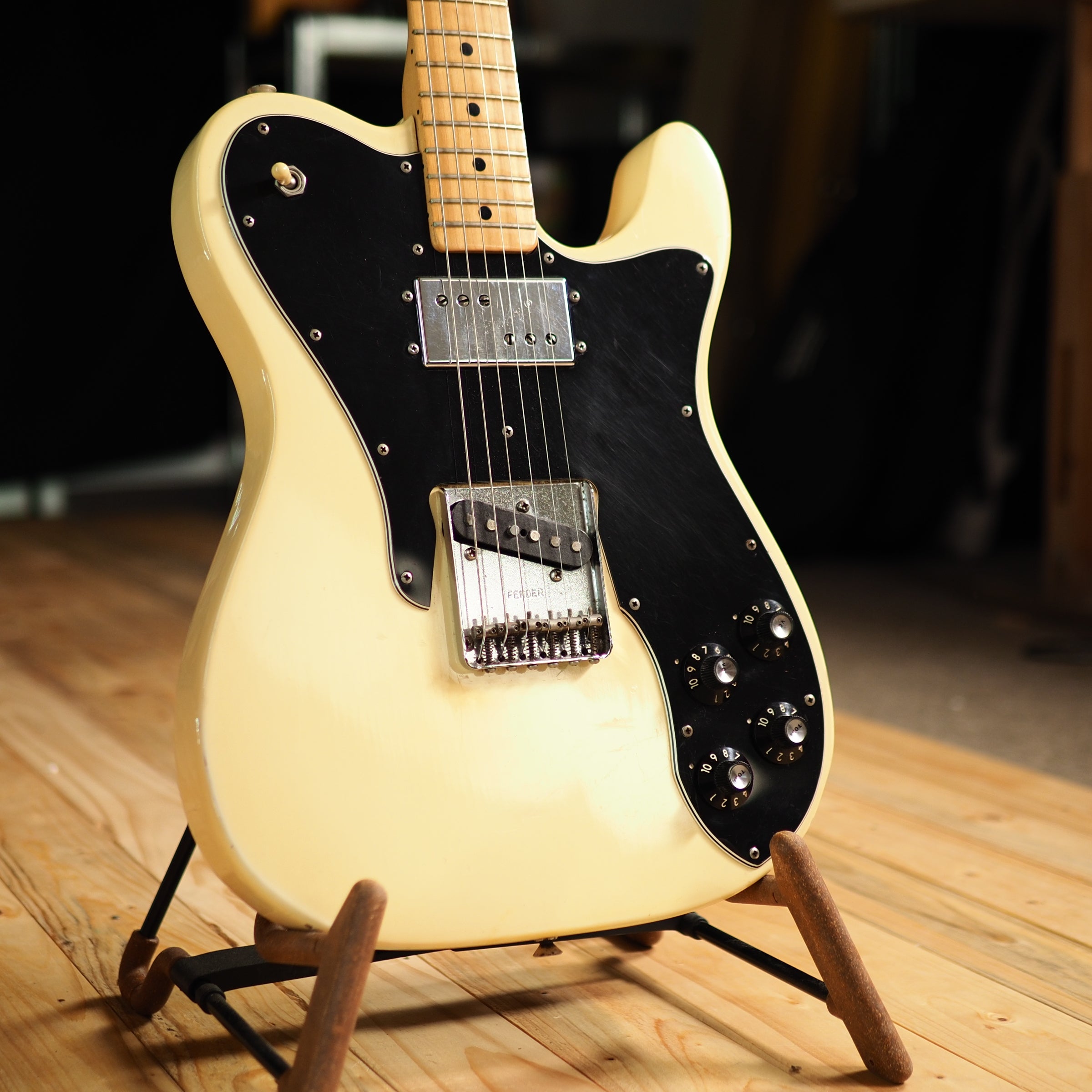 1976 Fender Telecaster Custom Olympic White