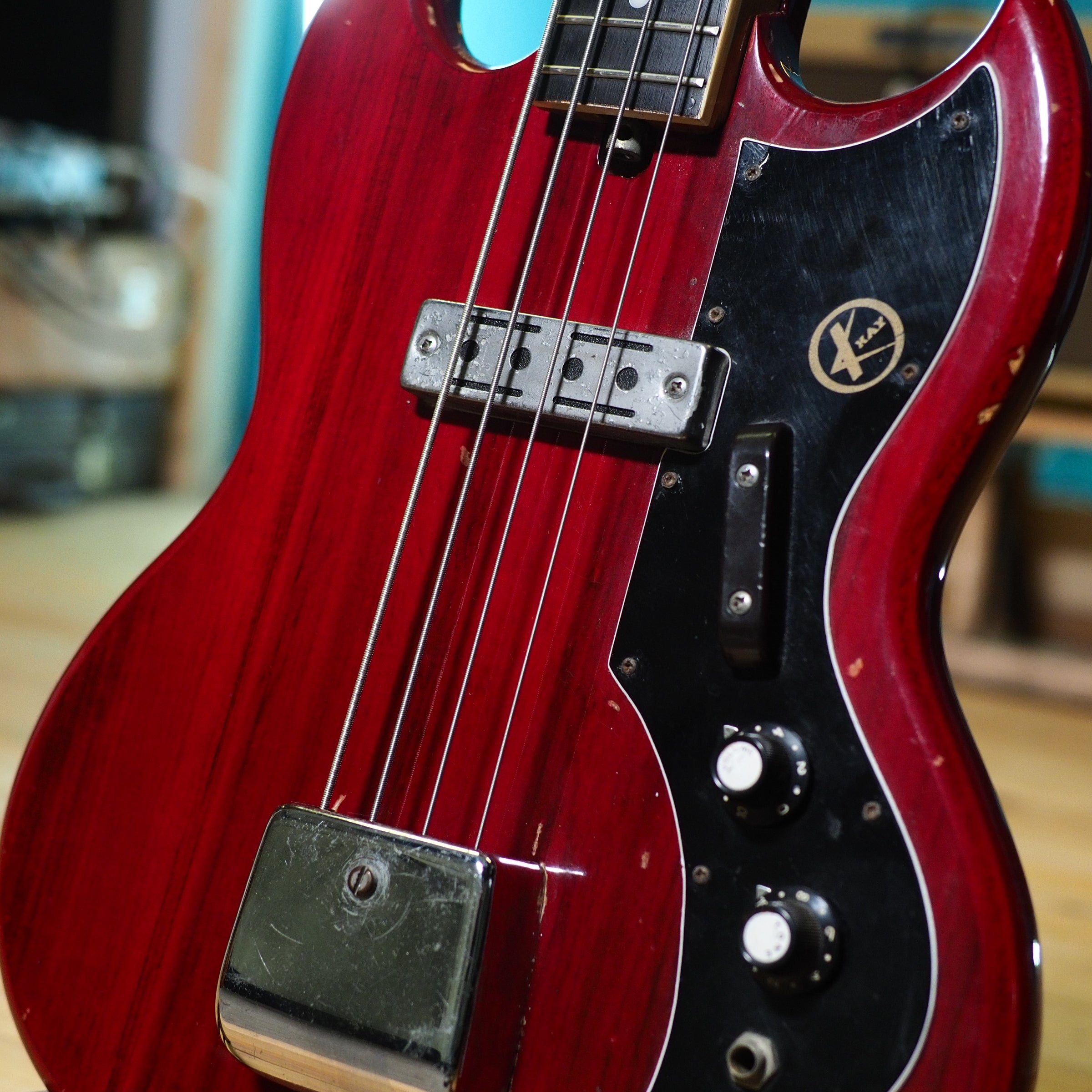 Kay K-1B SG Bass aus den 60ern