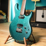 Load image into Gallery viewer, Music Man Luke III in Ocean Sparkle from 2021
