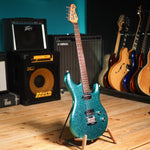 Load image into Gallery viewer, Music Man Luke III in Ocean Sparkle from 2021
