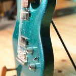Load image into Gallery viewer, Music Man Luke III in Ocean Sparkle from 2021
