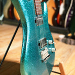 Load image into Gallery viewer, Music Man Luke III in Ocean Sparkle from 2021
