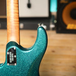 Load image into Gallery viewer, Music Man Luke III in Ocean Sparkle from 2021
