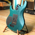 Load image into Gallery viewer, Music Man Luke III in Ocean Sparkle from 2021
