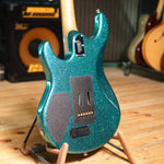 Load image into Gallery viewer, Music Man Luke III in Ocean Sparkle from 2021
