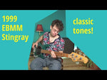 Laden und Abspielen von Videos im Galerie-Viewer, Ernie Ball Music Man Stingray Bass aus 1999 in Translucent Teal
