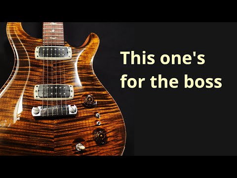 PRS Paul's Guitar from 2021 in Yellow Tiger