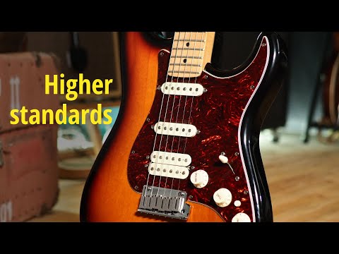 Fender American Standard Stratocaster mit Deluxe Pickups