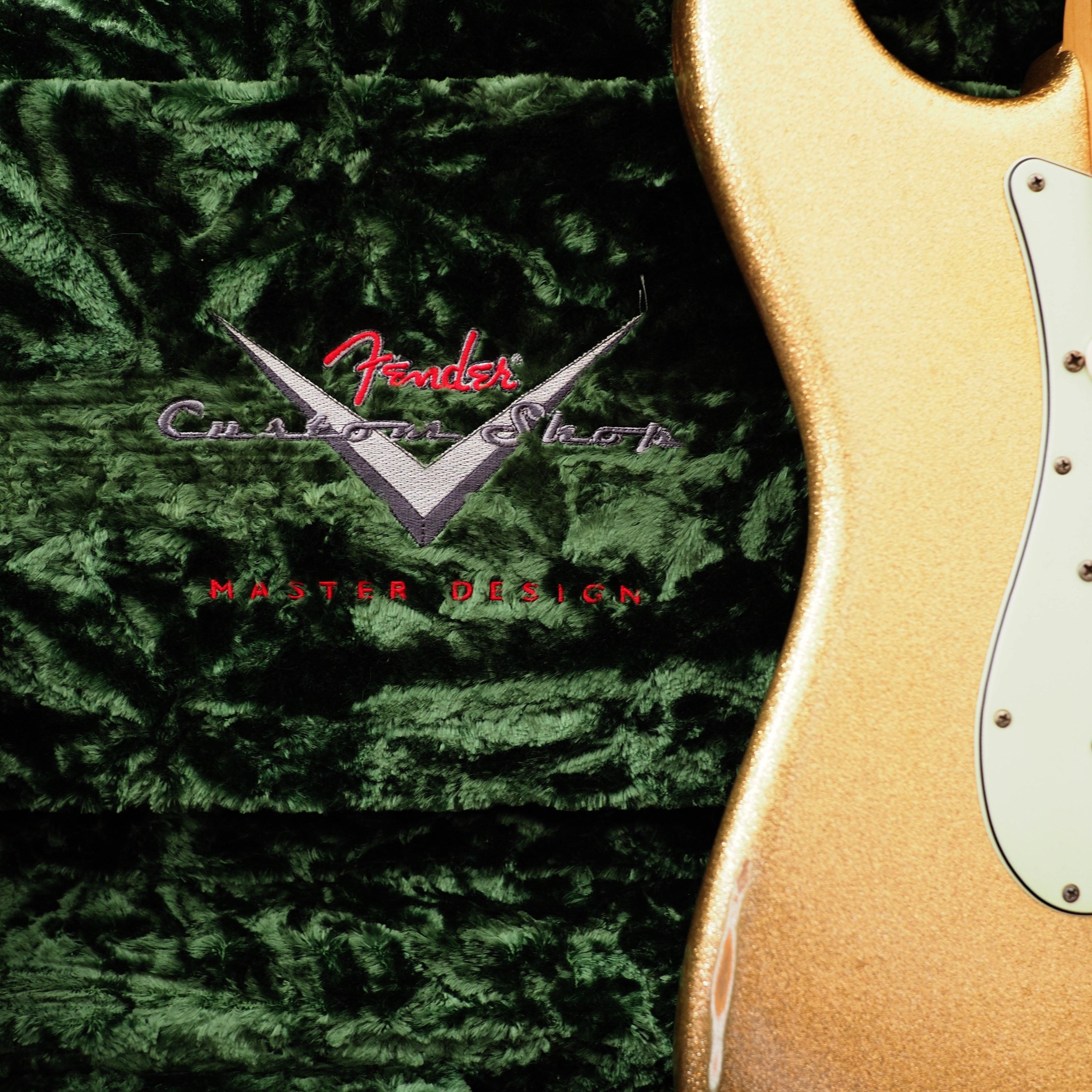 Fender Custom Shop 1964 Stratocaster Gold Sparkle Relic, Masterbuilt by Greg Fessler - wurst.guitars