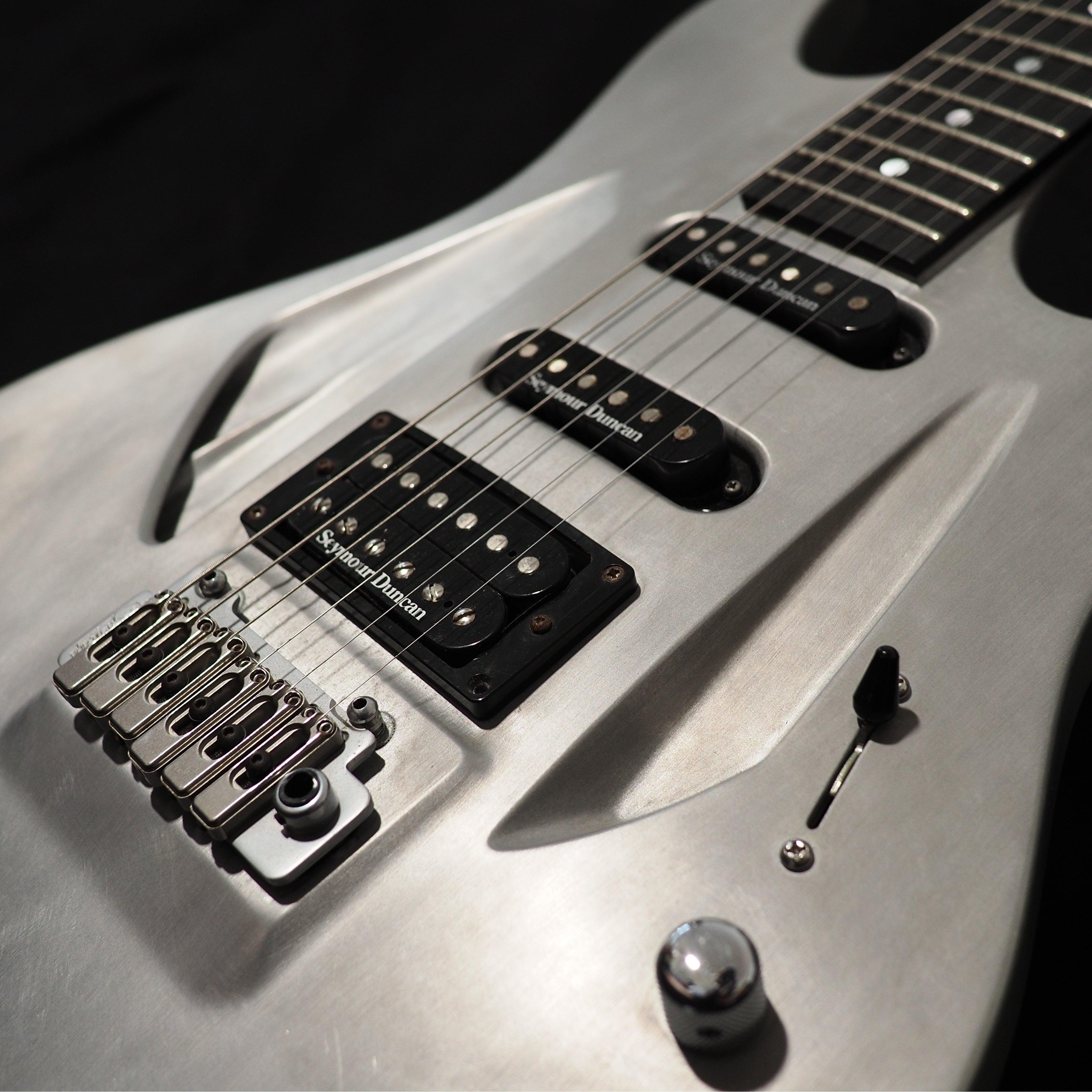 Aristides 010 / OIO in Aluminum finish - wurst.guitars