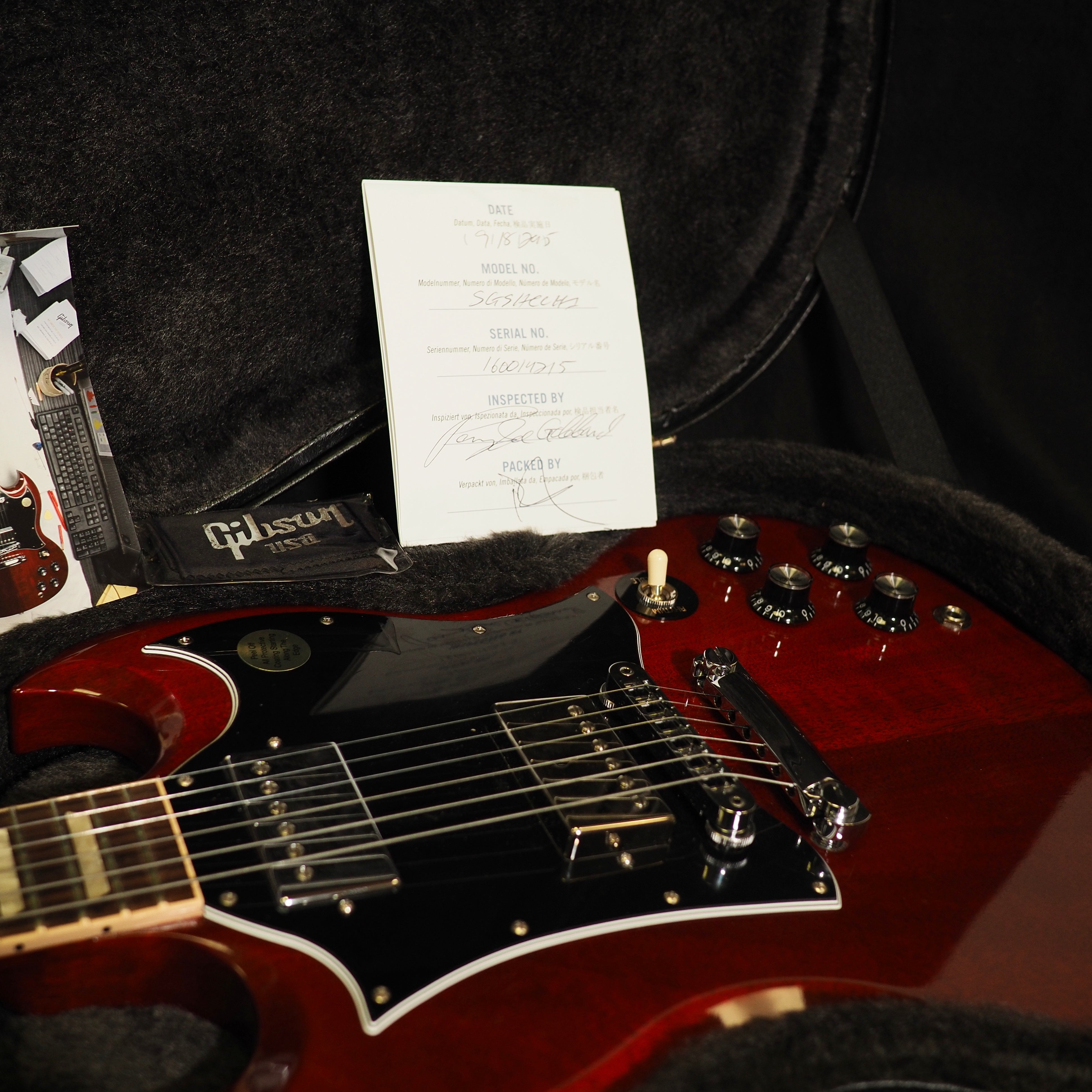 Gibson SG Standard from 2016 - mint - wurst.guitars