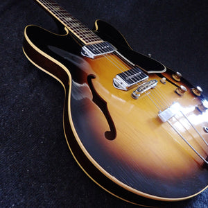 Gibson ES-330 TD Sunburst from 1966 with case and hang tags! - wurst.guitars