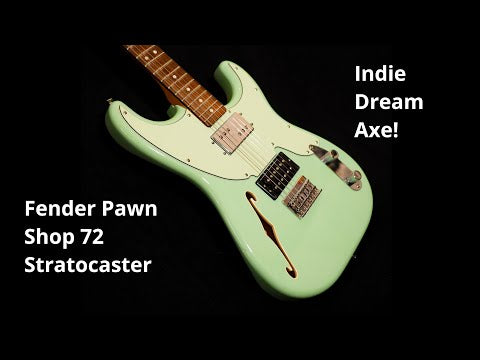 Fender Japan Pawn Shop 72 in Sea Foam Green