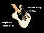 Load and play video in Gallery viewer, Maybach Teleman 54 vintage cream aged with Amber pickups
