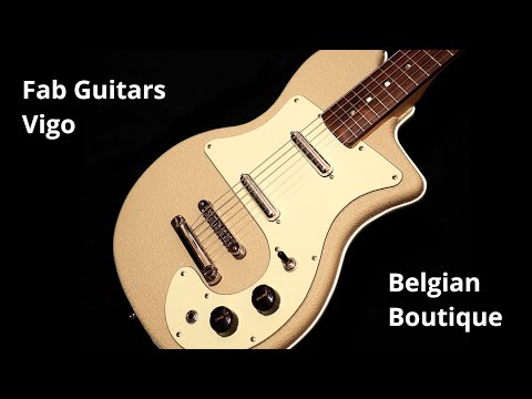 Fab Guitars Vigo - Handmade in Belgium